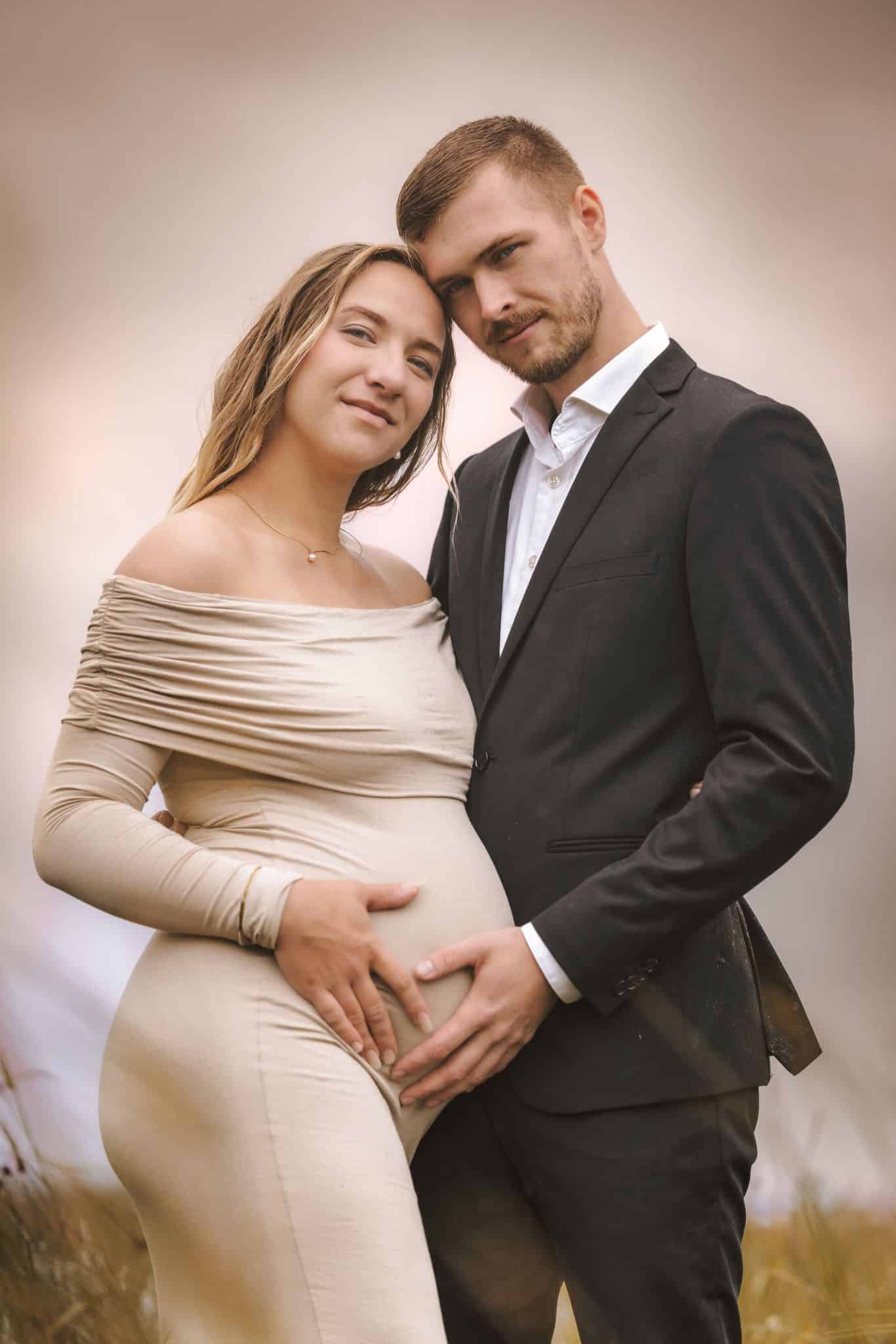 Gravid fotografering fotograf Sarah-Simone Vestsjælland